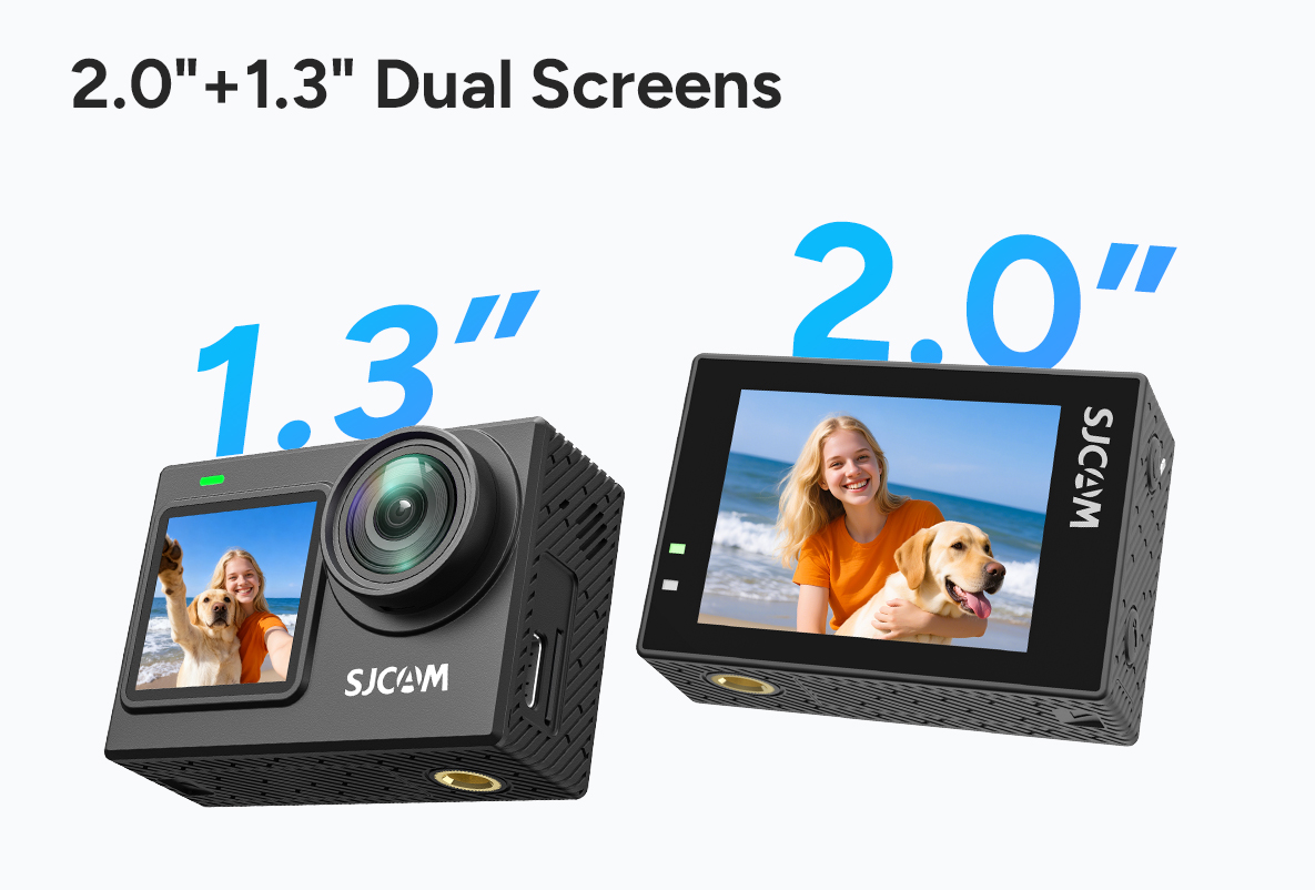 2.0'' + 1.3'' çift ekranlar